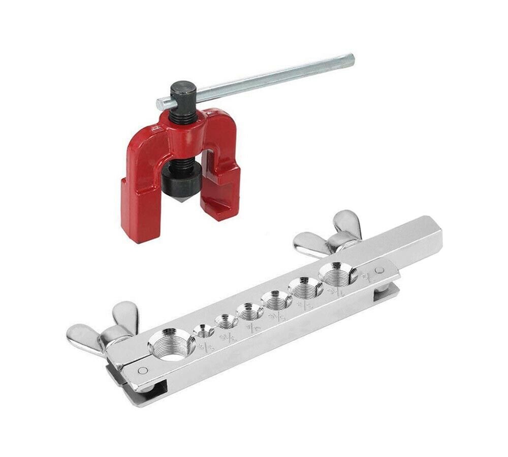 KIT 2 ALLARGAFORI PIEGATUBI PAGLIETTATRICE SVASATRICE PIEGA TUBI 2PZ