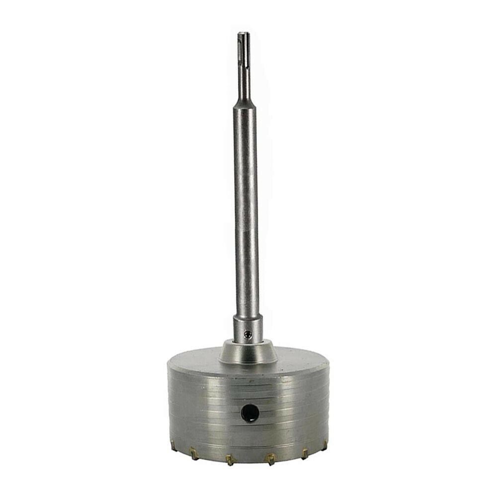 FRESA MURO CAROTATRICE TAZZA 130MM ATTACCO SDS PLUS 60CM PUNTE TRAPANO