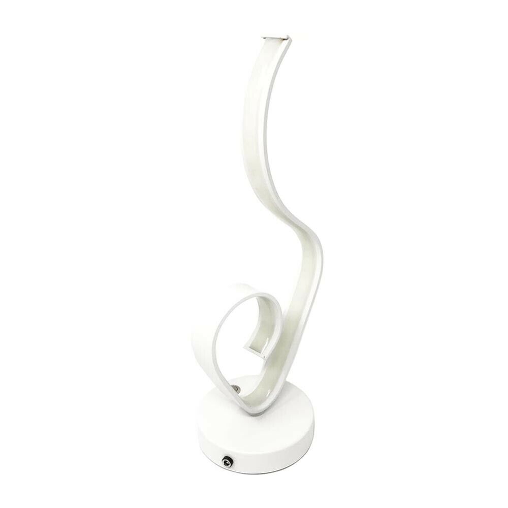 LUME DA COMODINO 9 W LUMETTO STILE MODERNO LAMPADA LED LUCE CALDA 3000K D04-C