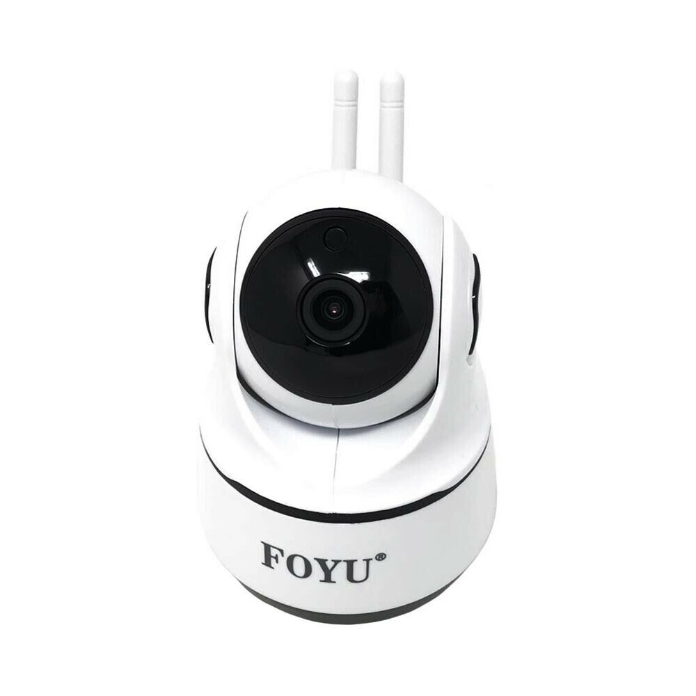 TELECAMERA IP VIDEOSORVEGLIAZA CAMERA 1080P HD WIFI ALARME AUDIO GIRA 355°