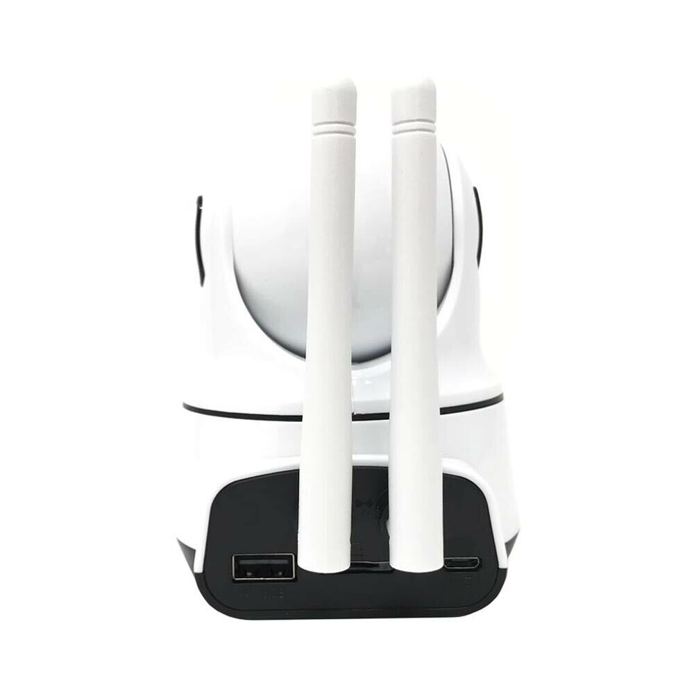 TELECAMERA IP VIDEOSORVEGLIAZA CAMERA 1080P HD WIFI ALARME AUDIO GIRA 355°