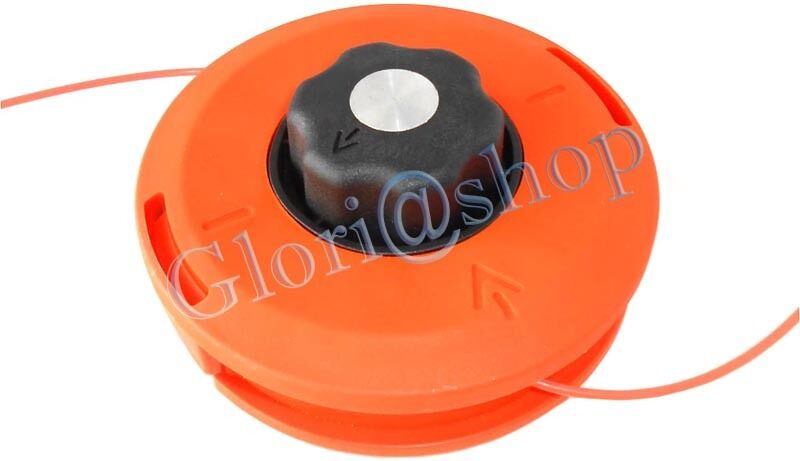 TESTINA DECESPUGLIATORE A DOPPIO FILO NYLON BOBINA TOSA RASA ERBA