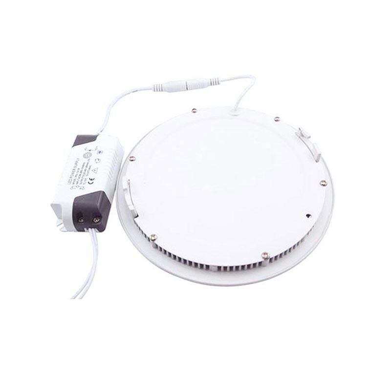 PANNELLO LUCE CALDA PLAFONIERA SLIM INCASSO FARETTO 24 WATT