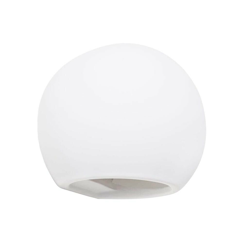 APPLIQUE IN GESSO LAMPADA MODERNA DA PARETE A DOPPIA EMISSIONE LUCE LED G9 E07