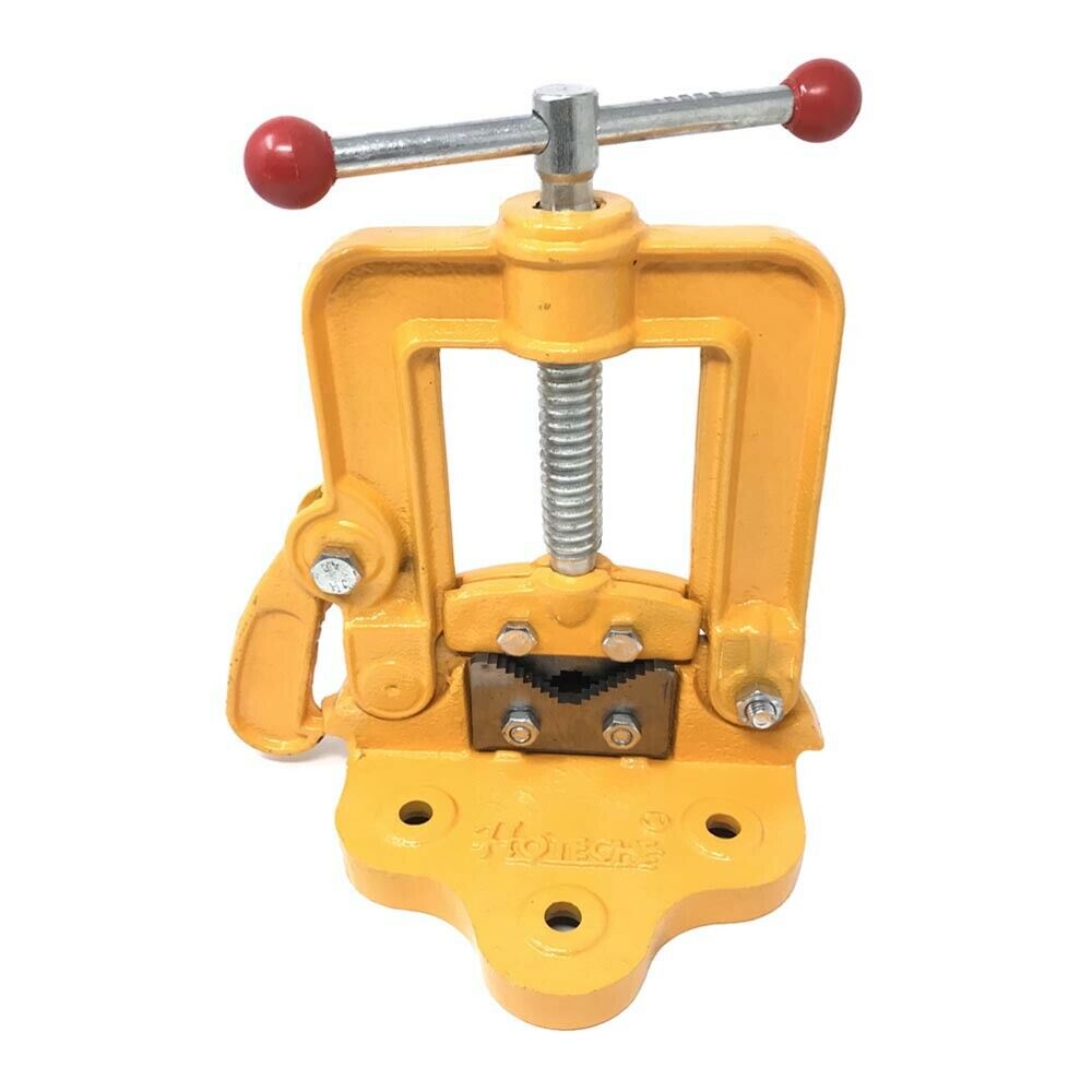 MORSA DA BANCO PER TUBI 10 85 MM RIBALTABILE STRINGENTI IN ACCIAIO