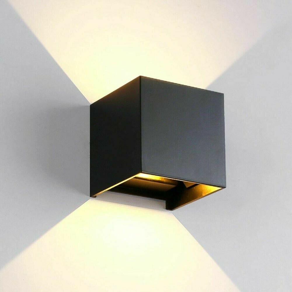 APPLIQUE LED LUCE NATURALE DA PARETE PER ESTERNO INTERNO 12 W 4000K IP65 ES46NN