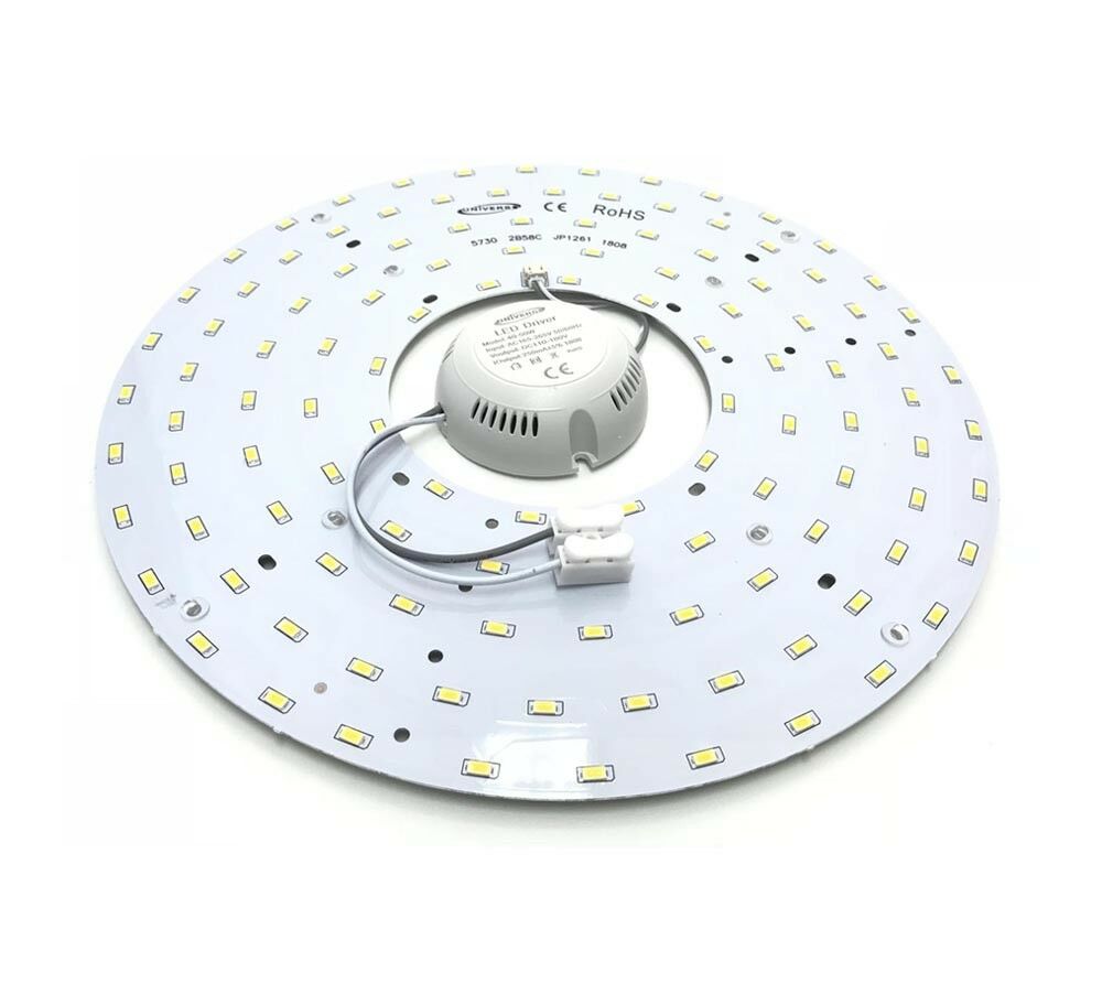 MODULO CIRCOLINA LED RICAMBIO NEON CORONA X PLAFONIERA LUCE CALDA 24 W
