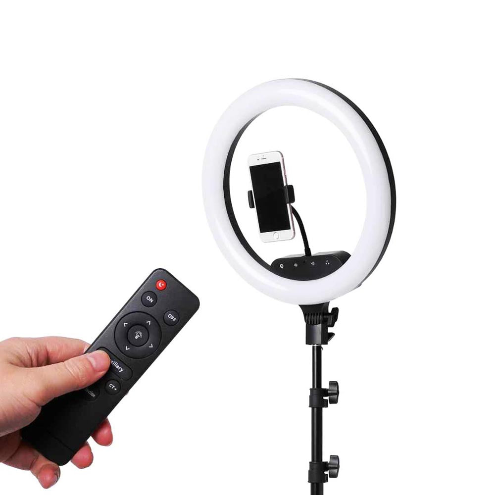 TIK TOK RING LIGHT PER FOTO SELFIE TRUCCO E ALTRO CON TELECOMANDO