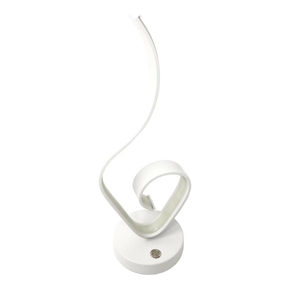 LUME DA COMODINO STILE MODERNO 9 W LUMETTO LAMPADA LED LUCE BIANCA 6500K D04-F