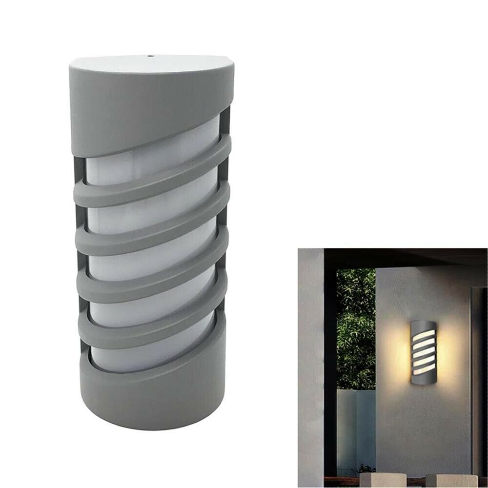 APPLIQUE A LED 12 WATT DA PARETE LAMPADA PER ESTERNO LUCE CALDA 3000K ES56-GC