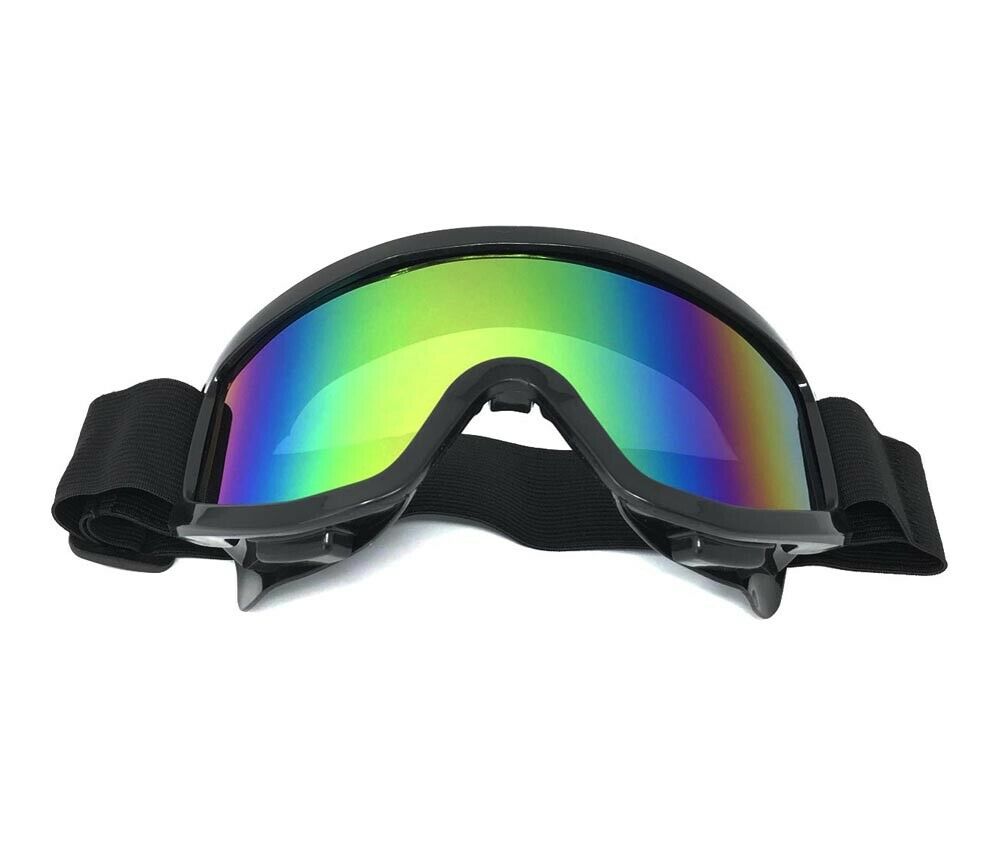 OCCHIALI DA LAVORO MASCHERA BICI MOTO SPORT PROTEZIONE RAGGI UV