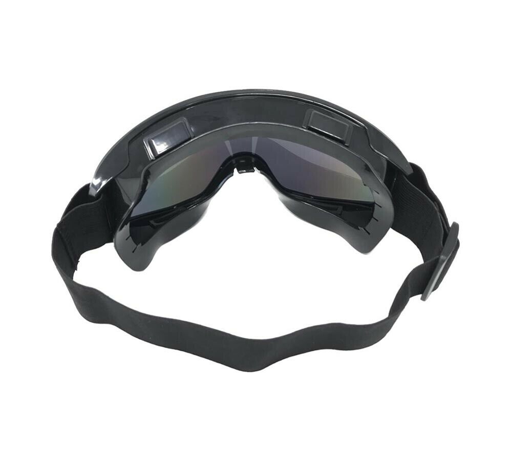 OCCHIALI DA LAVORO MASCHERA BICI MOTO SPORT PROTEZIONE RAGGI UV