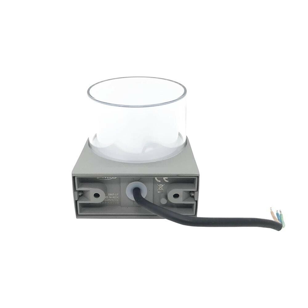 APPLIQUE DA PARETE FARETTO LED LUCE BIANCA 6500K 7 W IP65 ES57GF