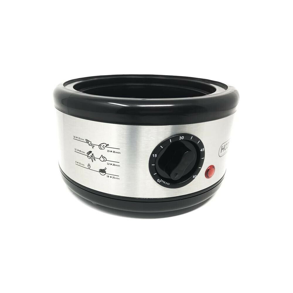 VAPORIERA ELETTRICA COTTURA AL VAPORE CUCINA SANA PER DIETA 500W 7,5 LT