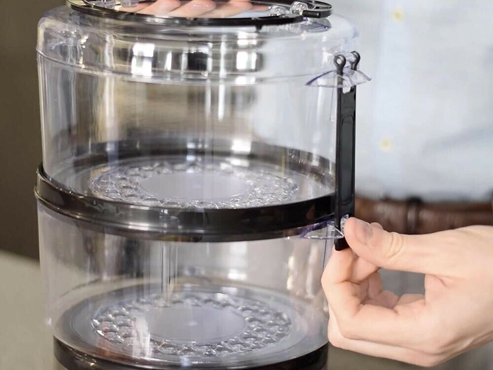 VAPORIERA ELETTRICA COTTURA AL VAPORE CUCINA SANA PER DIETA 500W 7,5 LT