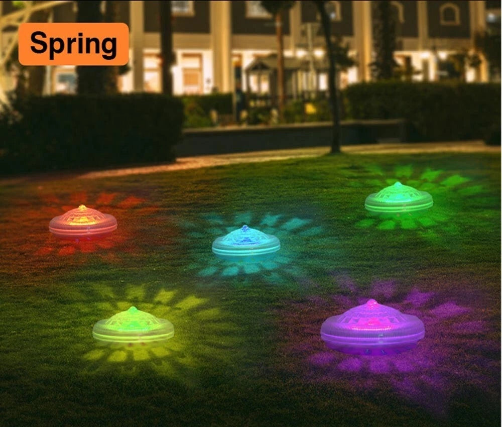 LAMPADA LED RGB PANNELLO SOLARE ILLUMINAZIONE LUCE GALLEGGIANTE PER PISCINA IP67