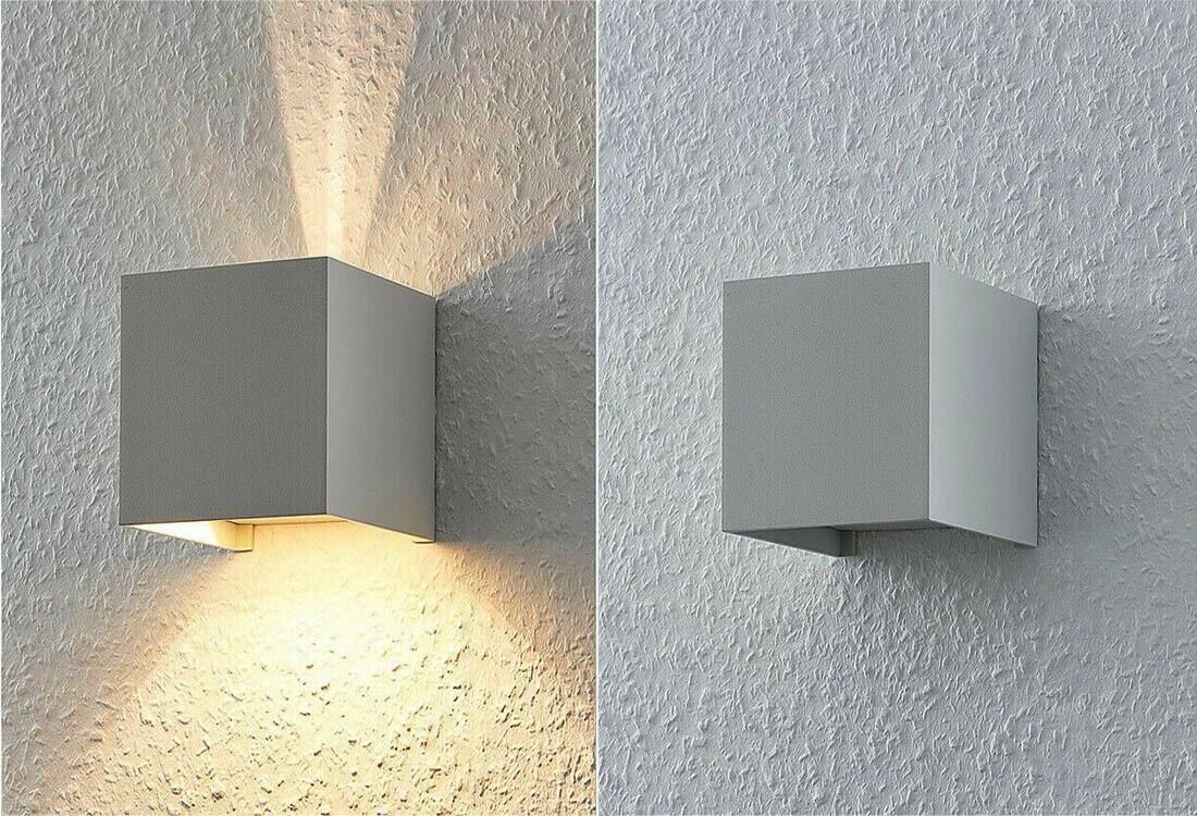 APPLIQUE DA PARETE ESTERNO FARETTO LED LUCE CALDA 3000K 12 W IP65 ES46GC