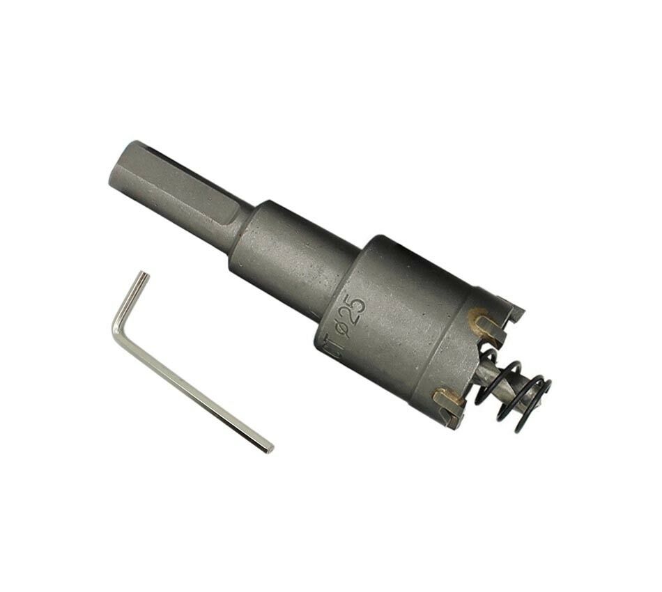 FRESA A TAZZA DA TRAPANO PER FORARE METALLO ACCIAIO FRESE DA 25 MM