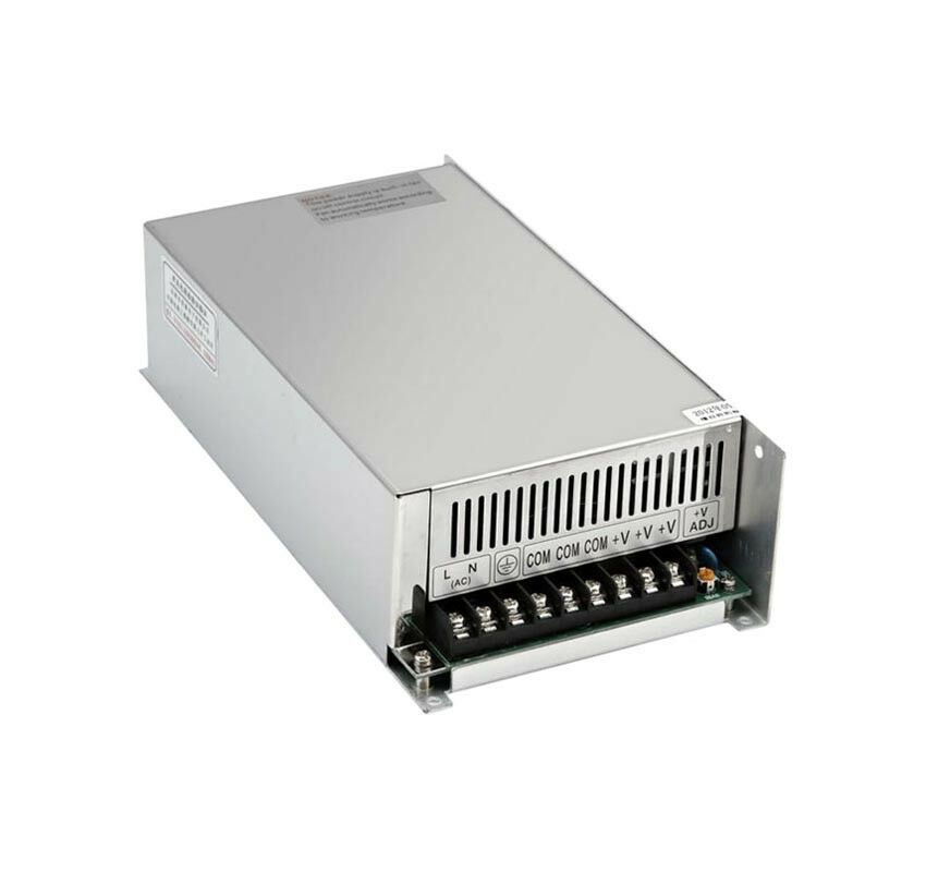ALIMENTATORE STABILIZZATO SWITCHING . 12V 50 AMP TRIMMERABILE ALIMENTAZIONE 220V