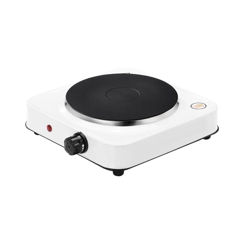 FORNELLO ELETTRICO 1000 W CUCINA PORTATILE 1 PIASTRA TIMER REGOLABILE X CUCINARE