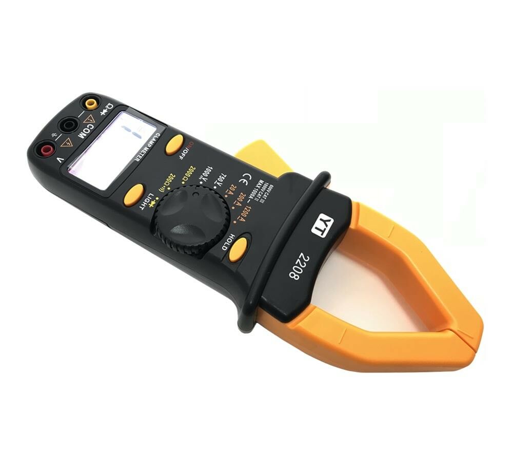 MULTIMETRO PINZA AMPEROMETRICA TESTER DIGITALE PUNTALI TEST ELETTRONICO
