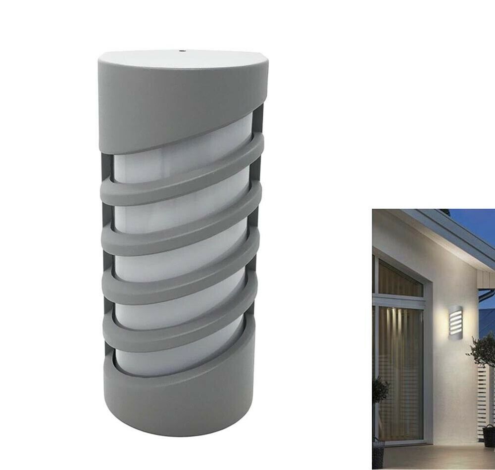 APPLIQUE A LED 12 WATT LAMPADA DA PARETE PER ESTERNO LUCE NATURALE 4000K ES56-GN