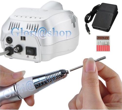LIMA 35000 GIRI FRESA PROFESSIONALE . RICOSTRUZIONE UNGHIE MANICURE PEDICUR SILVER