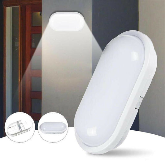 LAMPADA LED 15 WATT LUCE BIANCA 8000K PLAFONIERA PER ESTERNO APPLIQUE A PARETE