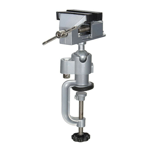 MORSA DA BANCO BASE GIREVOLE 360° APERTURA 50 MM MORSETTO STRETTOIO