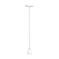 PORTALAMPADA LAMPADARIO A SOSPENSIONE PORTA LAMPADINA E27 CAVO 120 MM BIANCO