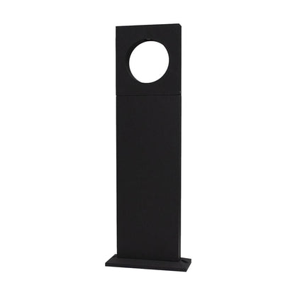 LAMPIONE DA TERRA GIARDINO LAMPADA LED LUCE BIANCA 12 W LAMPIONCINO NERO IP65