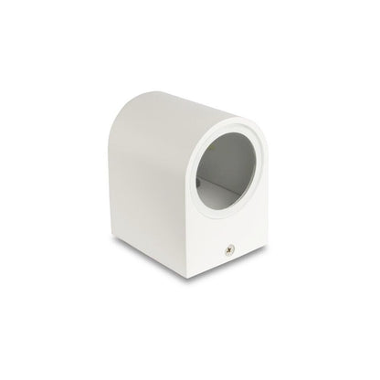 APPLIQUE A PARETE PER INTERNO ESTERNO IP65 PORTA FARETTO GU10 BIANCO