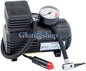 MINI COMPRESSORE 12V MANOMETRO GONFIAGGIO PNEUMATICI AUTO RUOTE MOTO BICI