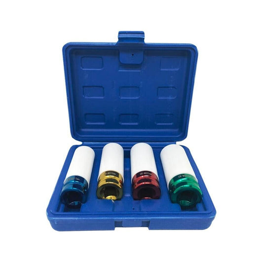 KIT 4PZ BUSSOLE ATTACCO ½” PER CERCHI IN LEGA 17 19 21 22MM
