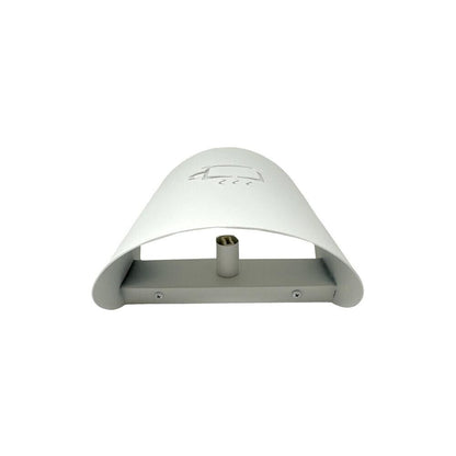 APPLIQUE CON DISEGNO TAZZA DEL CAFFÈ LAMPADA DA PARETE ATTACCO G9 BIANCO