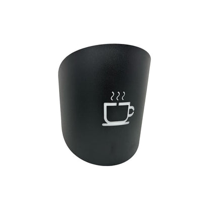 APPLIQUE A PARETE CON DISEGNO TAZZA DEL CAFFÈ LAMPADA ATTACCO G9 NERO