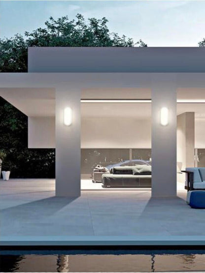 LAMPADA LED 18 WATT LUCE NATURALE 4000K PLAFONIERA DA INTERNO ESTERNO IP65