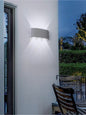 APPLIQUE LED LUCE BIANCA FARETTO 16 W LAMPADA DA PARETE 6 COB IP65 GRIGIO ES68GF