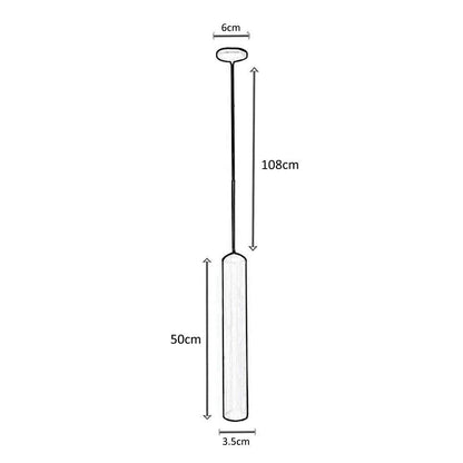 LAMPADARIO DA SOFFITTO LED LUCE NATURALE 4000K 3 WATT STILE MODERNO NERO A11-NN