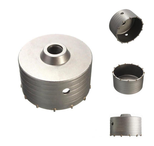 FRESA MURO CEMENTO CAROTATRICE TAZZA 150 MM ASTA BARRA SDS PLUS 60 CM TRAPANO
