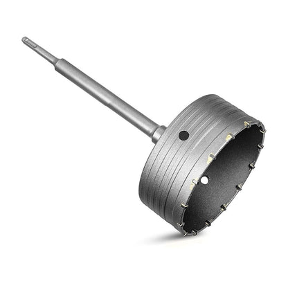 FRESA A TAZZA 160 MM CAROTATRICE MURO ASTA SDS PLUS 50 CM PROLUNGA DA TRAPANO