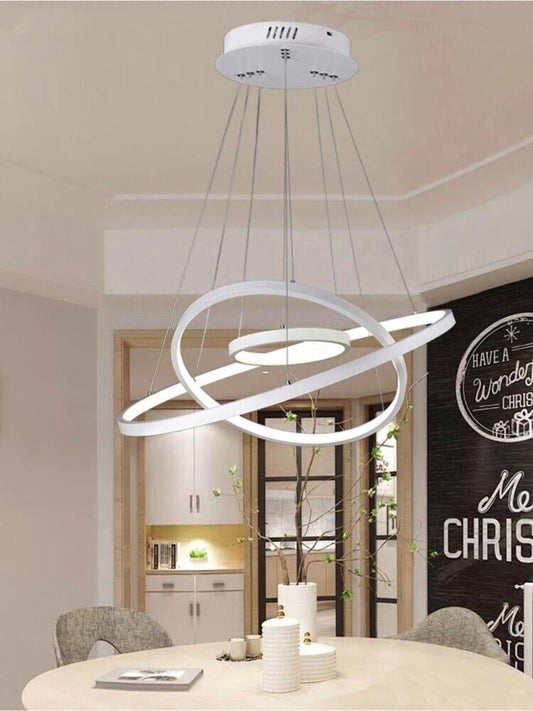 LAMPADARIO A SOSPENSIONE 51 WATT LED 3 TONALITA LUCE BIANCA CALDA NATURALE