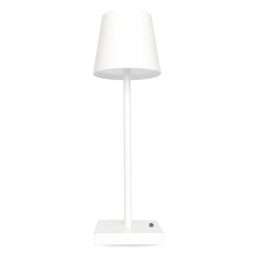 LAMPADA DA TAVOLO RICARICABILE USB 3 COLORI LUCE BIANCA CALDA NATURALE LUME 10 W