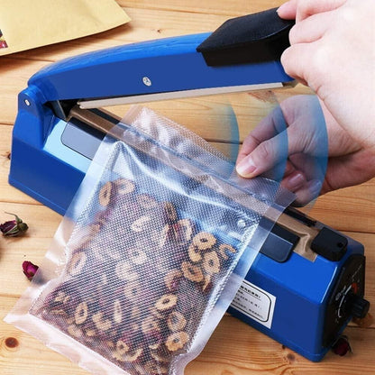 MACCHINA SIGILLA SACCHETTI BUSTE DI PLASTICA 20 CM SIGILLATRICE A CALDO