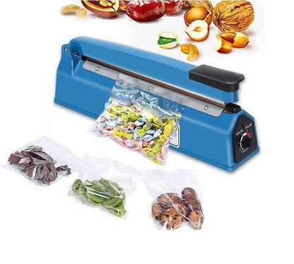MACCHINA SIGILLA SACCHETTI BUSTE DI PLASTICA 20 CM SIGILLATRICE A CALDO