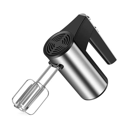 SBATTITORE ELETTRICO FRULLATORE IMPASTATORE FRUSTE ACCIAIO INOX 5 VELOCITÀ 450W