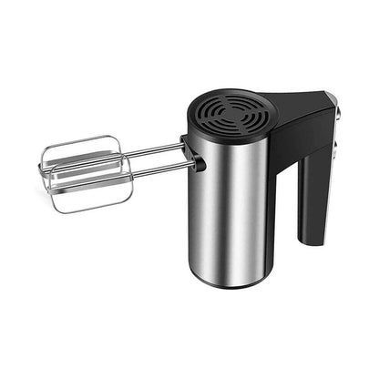 SBATTITORE ELETTRICO FRULLATORE IMPASTATORE FRUSTE ACCIAIO INOX 5 VELOCITÀ 450W