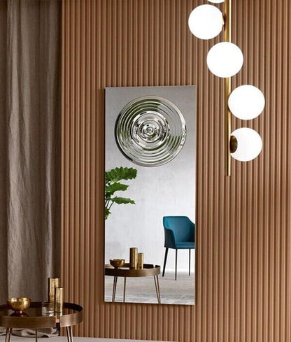 LAMPADARIO A SOSPENSIONE 5 SFERE IN VETRO ATTACCO G9 MODERNO COLOR BRONZO