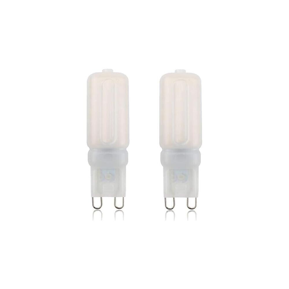 2 LAMPADINE LED LUCE NATURALE 4000K LAMPADINA G9 2.5 = 20 WATT X LAMPADARIO LUME