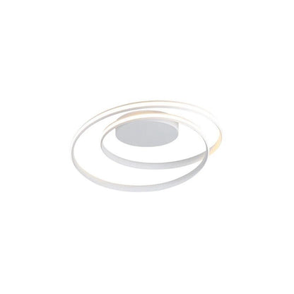 PLAFONIERA LED LUCE CALDA 32 WATT LAMPADARIO DA SOFFITTO CERCHIO A SPIRALE PN20